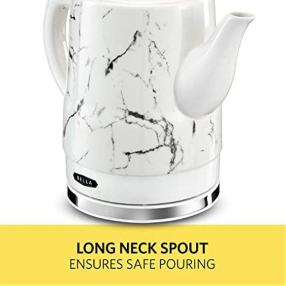 1.5 Liter Electric Ceramic Tea Kettle with Boil Dry Protection & Detachable Swiv - Picture 6 of 9